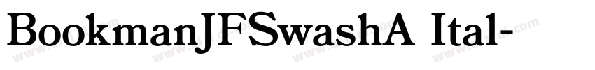 BookmanJFSwashA Ital字体转换 BookmanJFSwashA Ital字体转换